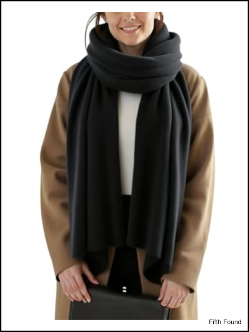 Chunky Oversized Winter Scarf Shawl Wrap Acrylic Lightweight